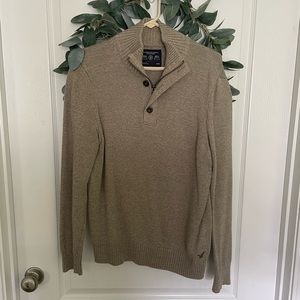 American Eagle 1/4” Zip Pullover Sweater